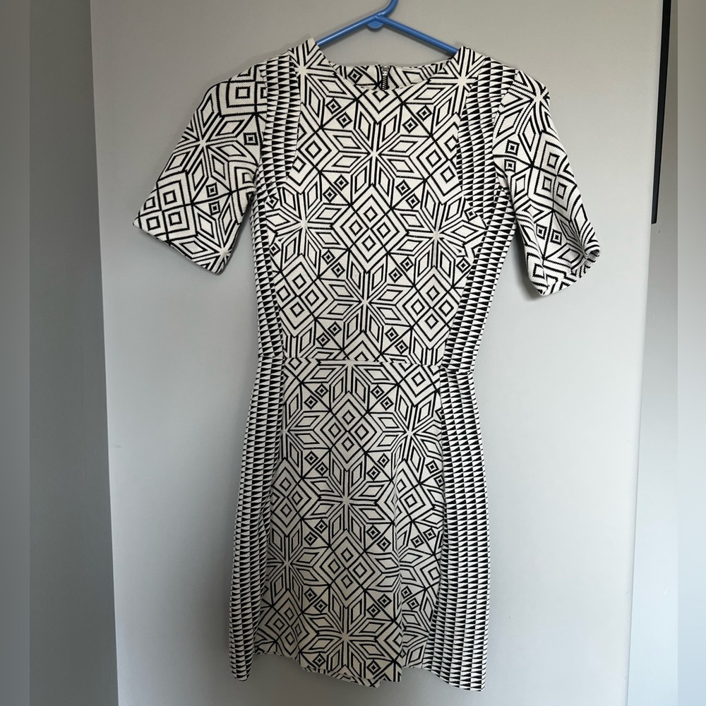 Geometric Patterned Dress